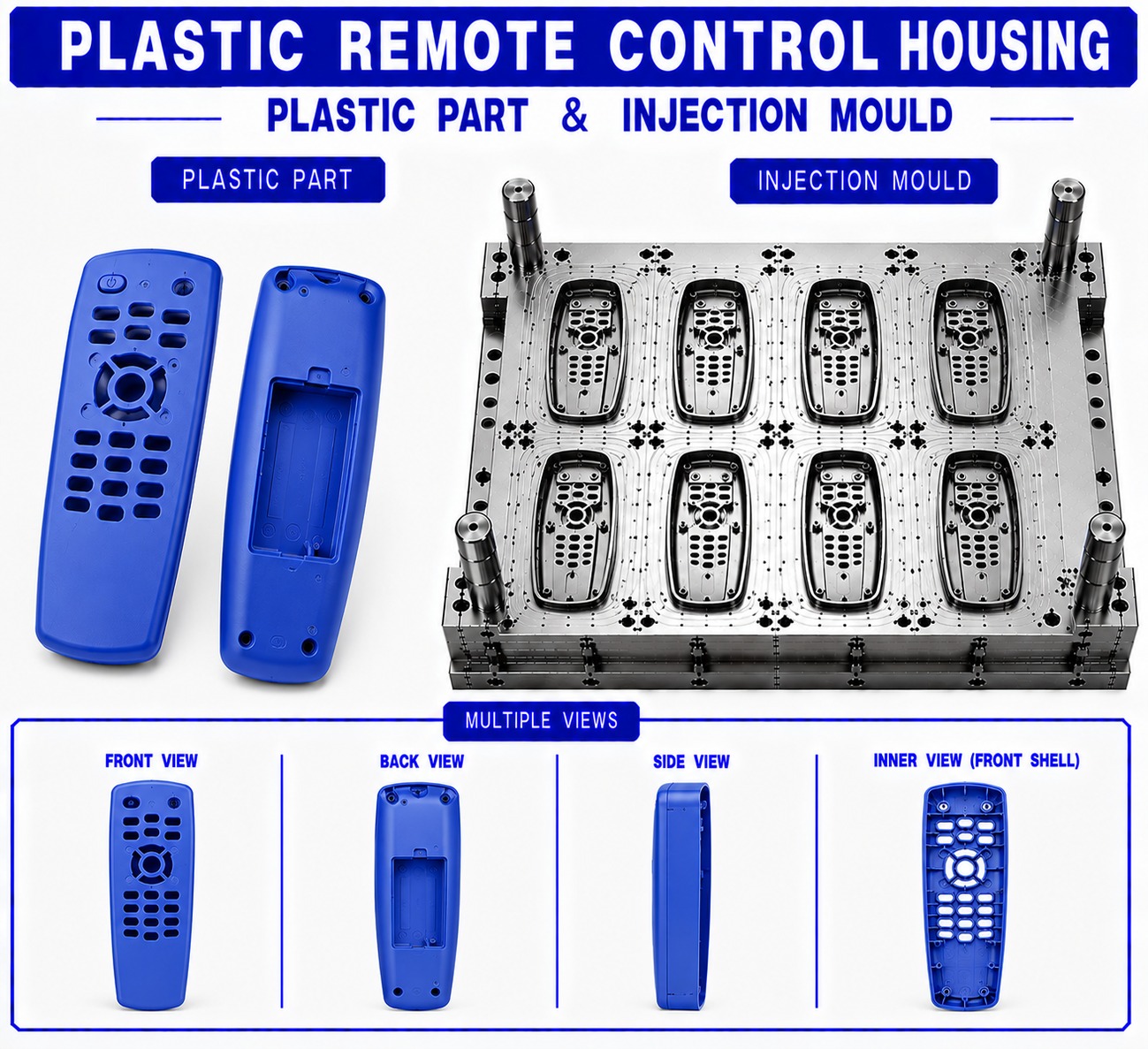 Plastic Remote Housing Mould and Moulding Service
